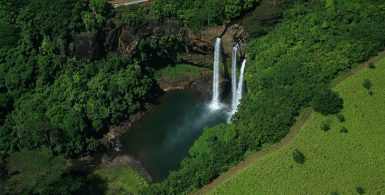 Private Magical Waterfalls Helicopter